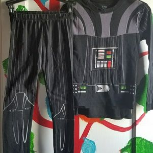 Disney 3pc Boys Darth Vader Size 10 Pajamas